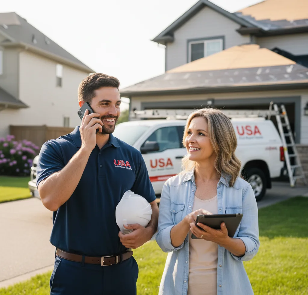 USA Roof Repair Experts customer support in Cuttingsville